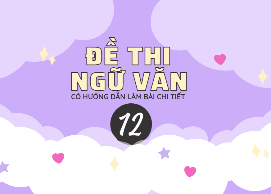 Đề thi giữa kì 1 ngữ văn lớp 12