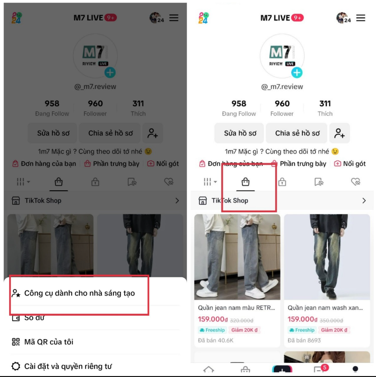 Cách Truy cập TikTok Shop