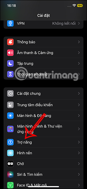 Trợ năng iPhone