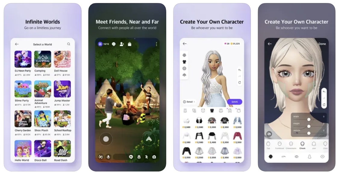 Ứng dụng làm phim hoạt hình ZEPETO