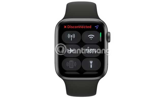 Xác nhận Apple Watch chưa được kết nối với iPhone