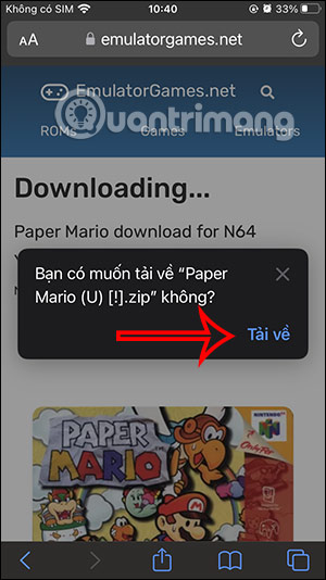 Tải file ROM game Nintendo