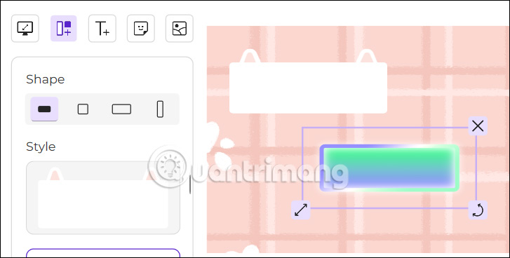 Thiết kế khung cho hình nền trên Custom Desktop Kit