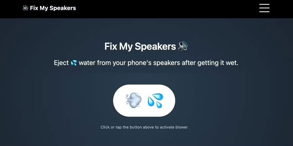 Trang web Fix My Speakers