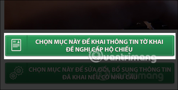 Đổi hộ chiếu online