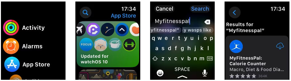 Tải MyFitnessPal xuống Apple Watch