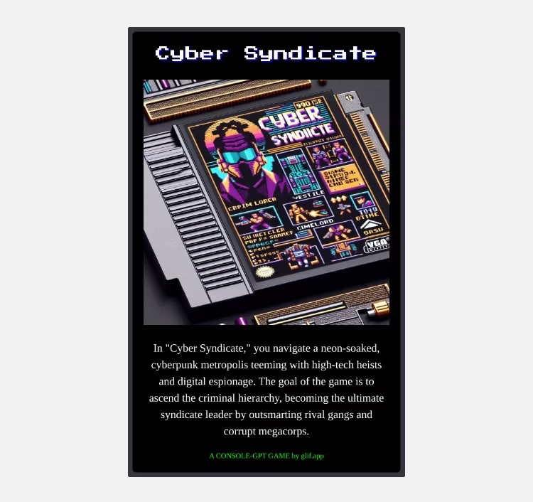 Cartridge Cyber Syndicate