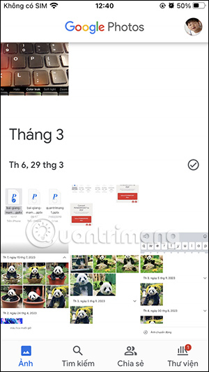 Hình ảnh trong Google Photos