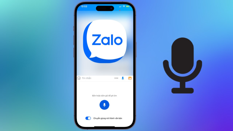 Cách chuyển tin nhắn âm thanh thành văn bản trên Zalo