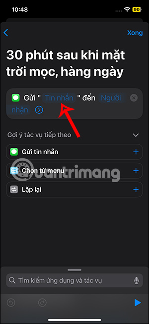 Tin nhắn trên iPhone