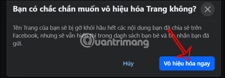 Khóa Fanpage tự động