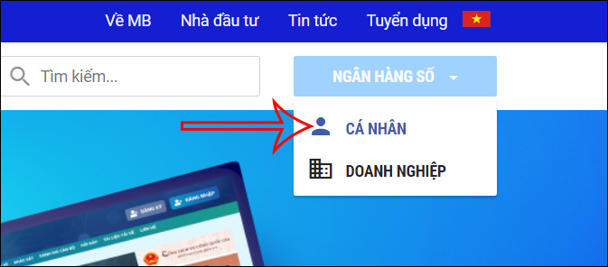 Kiểm tra số dư MB Bank qua Internet Banking