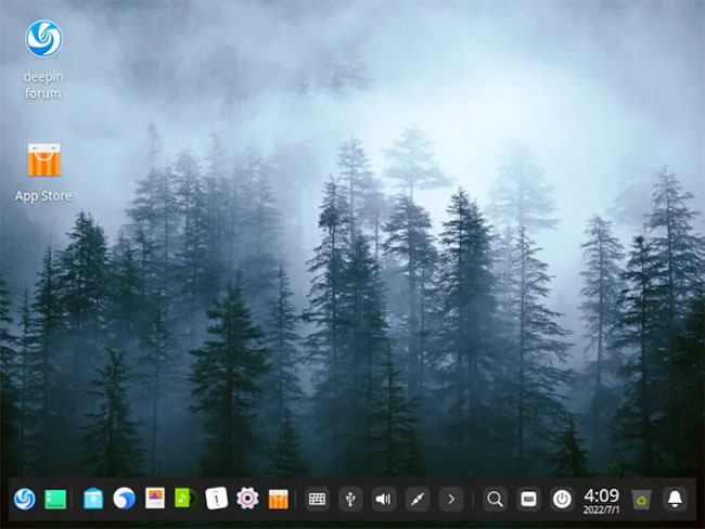 Desktop Deepin