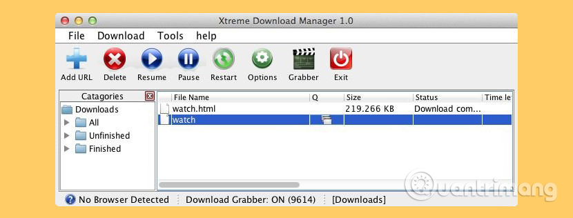 Phần mềm Xtreme Download Manager