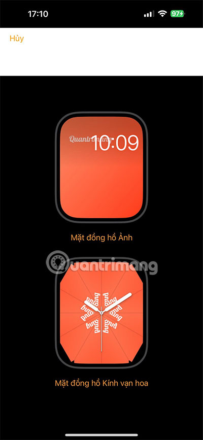 app tạo mặt đồng hồ apple watch