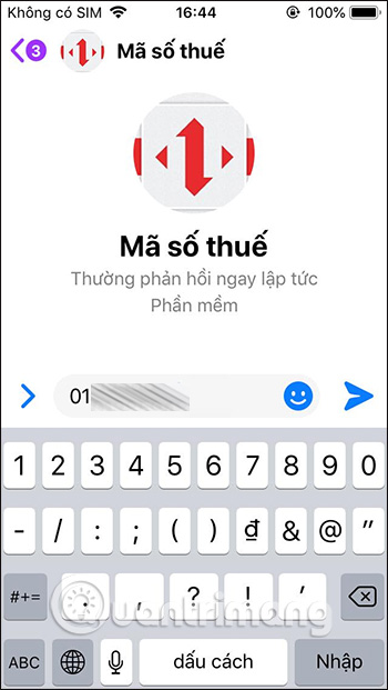 Tra trên Messenger