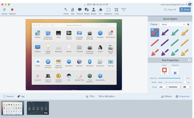 Ứng dụng Snagit