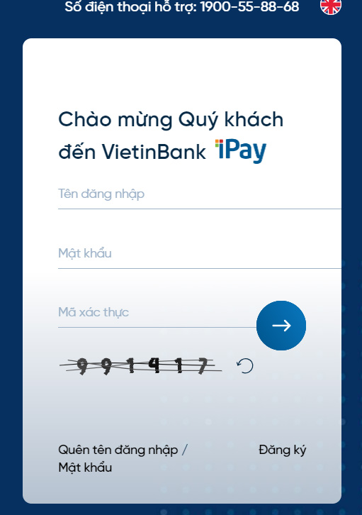 Dịch vụ thẻ Vietinbank iPay