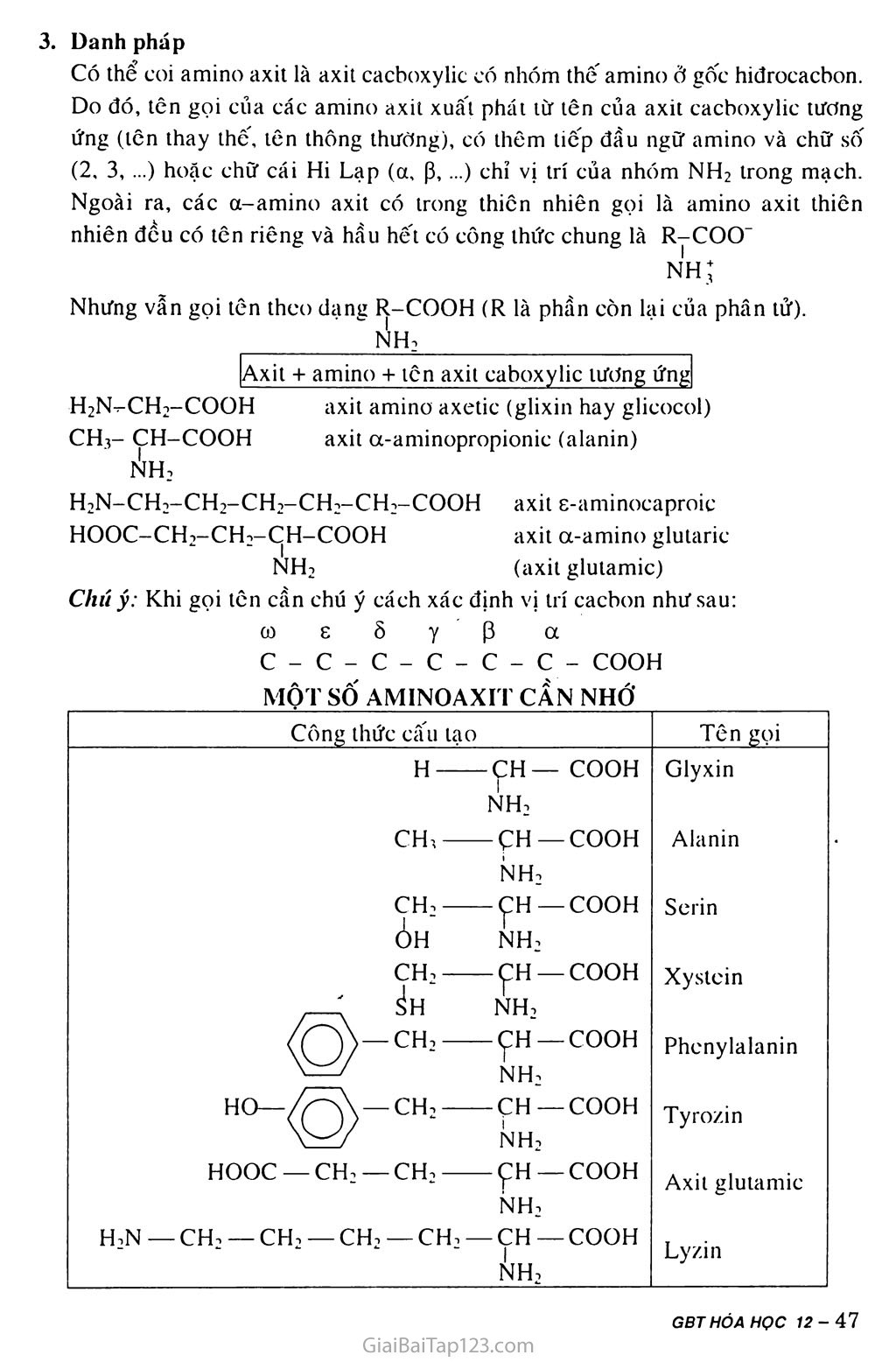 Bài 10: Amino axit trang 2