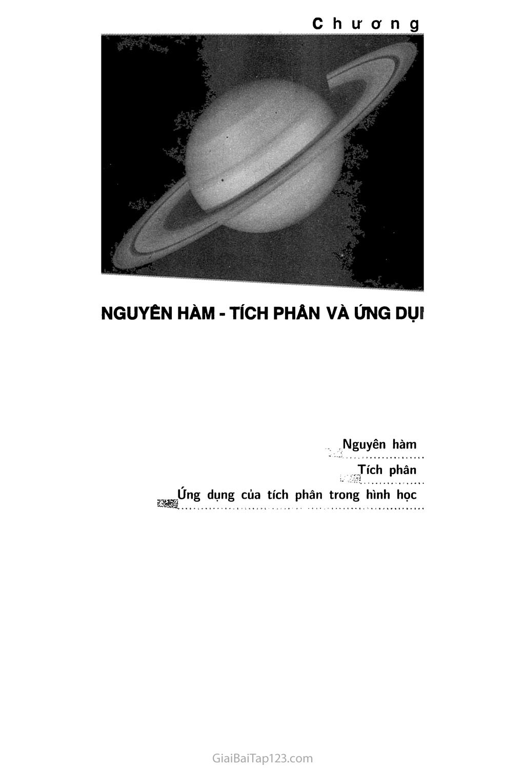 Bài 1. Nguyên hàm trang 1