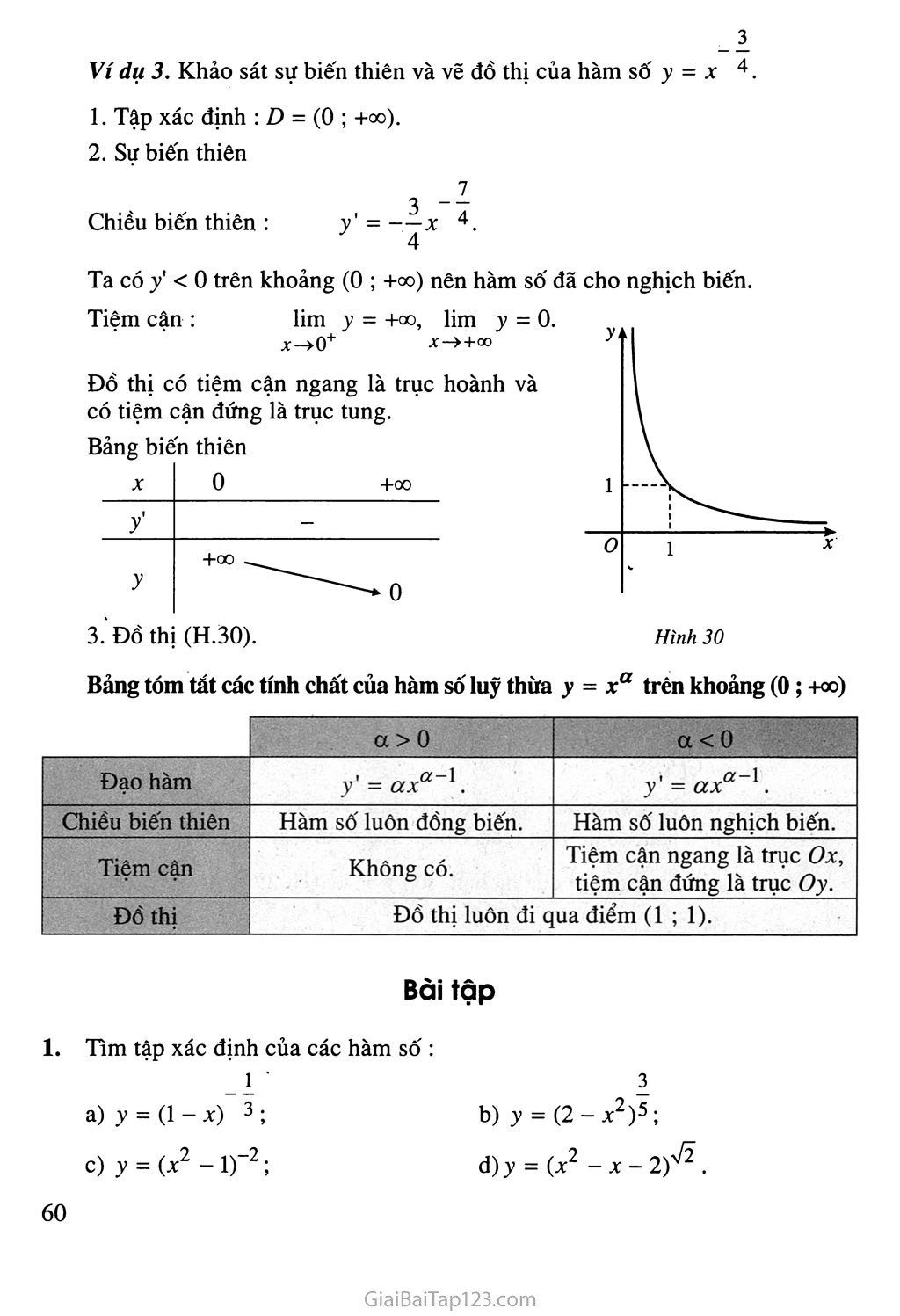 Bài 2. Hàm số lũy thừa trang 5