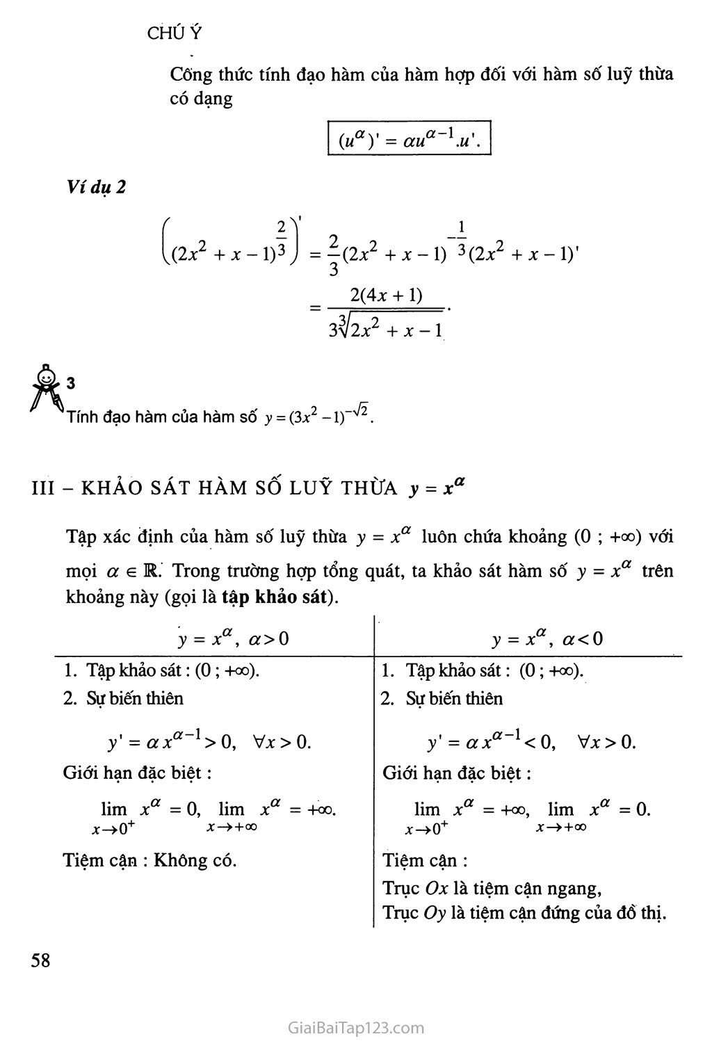 Bài 2. Hàm số lũy thừa trang 3