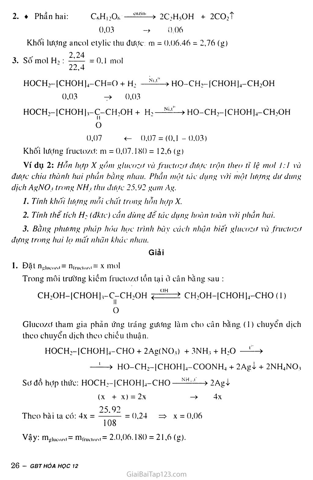 Bài 5: Glucozơ trang 4