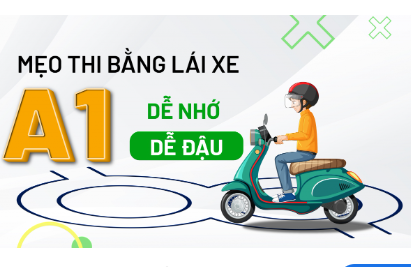 Mẹo thi lý thuyết bằng lái xe máy A1 cực dễ nhớ