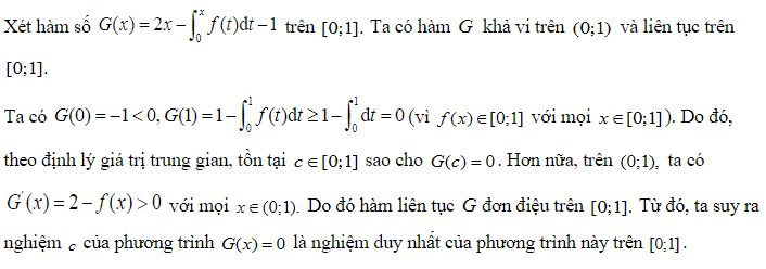 50 bài tập về định lí vi tích phân và ứng dụng (2023) có đáp án (ảnh 1)