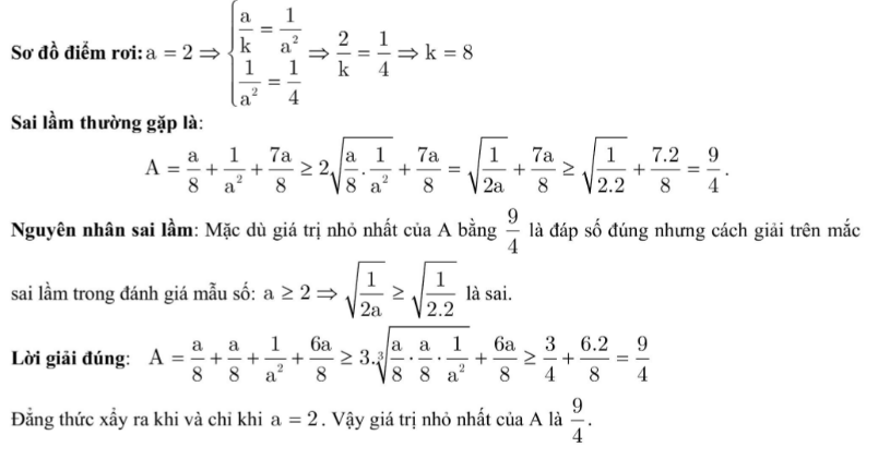 Áp dụng bất đẳng thức Cô - si, tìm GTLN - GTNN của biểu thức (2023 + Bài tập) (ảnh 1)