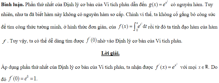 50 bài tập về định lí vi tích phân và ứng dụng (2023) có đáp án (ảnh 1)