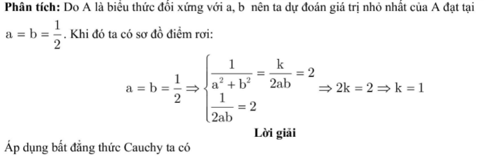 Áp dụng bất đẳng thức Cô - si, tìm GTLN - GTNN của biểu thức (2023 + Bài tập) (ảnh 1)