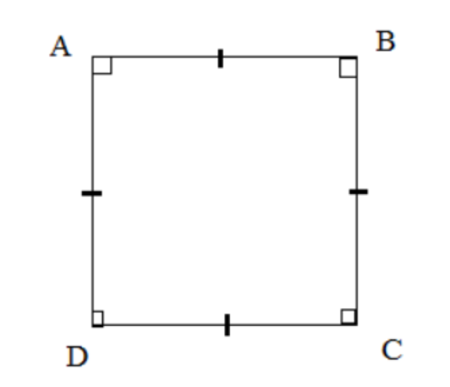 Dấu hiệu nhận biết hình vuông và bài tập vận dụng (ảnh 1)