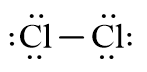 Công thức Lewis của Cl2 theo chương trình mới (ảnh 1)