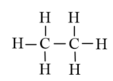 Công thức Lewis của C2H6 (Ethane) theo chương trình mới (ảnh 1)