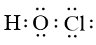 Viết công thức electron, công thức cấu tạo của HClO, HCN, HNO2 (ảnh 1)