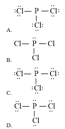 Công thức Lewis của PCl3 theo chương trình mới (ảnh 1)