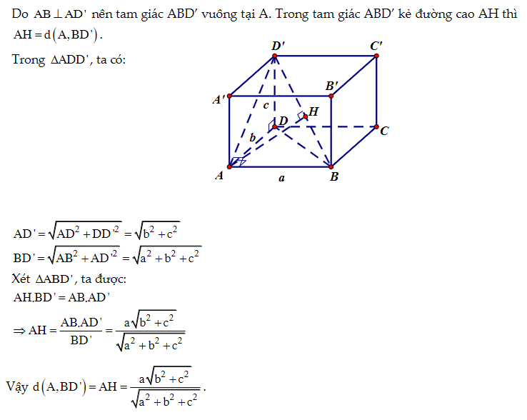 200 bài tập tính khoảng cách trong hình học không gian và cách giải (2023) có đáp án (ảnh 1)
