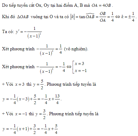 200 bài tập tiếp tuyến của đồ thị hàm số (VD + VDC) và cách giải (2023) có đáp án (ảnh 1)