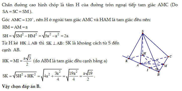 200 bài tập tính khoảng cách trong hình học không gian và cách giải (2023) có đáp án (ảnh 1)