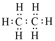 Công thức Lewis của C2H6 (Ethane) theo chương trình mới (ảnh 1)