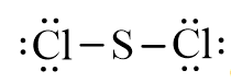 Công thức Lewis của SCl2 theo chương trình mới (ảnh 1)