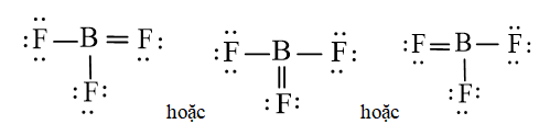 Công thức Lewis của BF3 theo chương trình mới (ảnh 1)