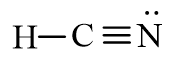 Công thức Lewis của HCN theo chương trình mới (ảnh 1)