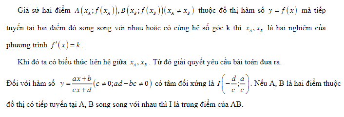 200 bài tập tiếp tuyến của đồ thị hàm số (VD + VDC) và cách giải (2023) có đáp án (ảnh 1)