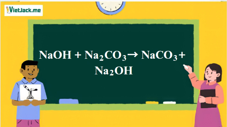 NaOH + Na2CO3 → NaCO3 + Na2OH | NaOH ra NaCO3 | NaOH ra Na2OH | Na2CO3 ra NaCO3 (ảnh 1)