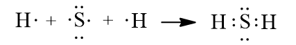 Công thức Lewis của H2S theo chương trình mới (ảnh 1)