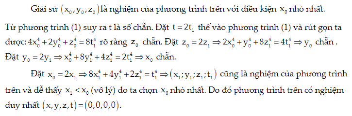 200 bài tập phương trình nghiệm nguyên và cách giải (2023) có đáp án (ảnh 1)