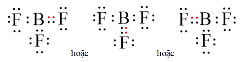 Công thức Lewis của BF3 theo chương trình mới (ảnh 1)