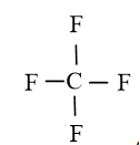 Công thức Lewis của CF4 theo chương trình mới (ảnh 1)